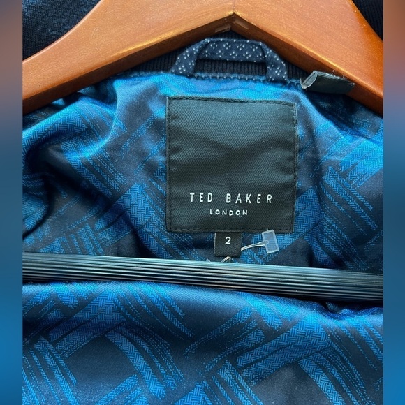Ted Baker London Full Zip Jacket Mens Size
2 Dark Blue Long Sleeve Casual Bomber - Picture 14 of 16